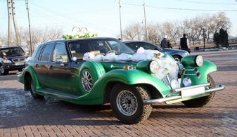 Машина на свадьбу Excalibur Phantom № A3787, изумрудный