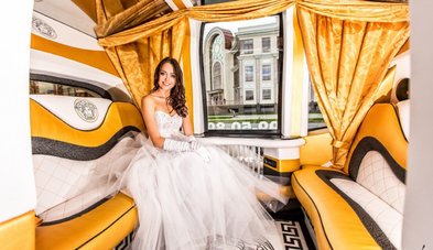 Лимузин на свадьбу № К4554 - Транспортная компания Карета-лимузин