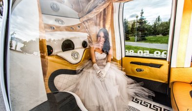 Лимузин на свадьбу № К4556 - Транспортная компания Карета-лимузин