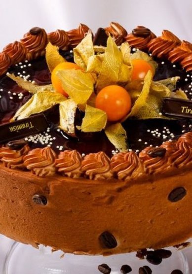 Свадебный торт Торт Тирамису (В36266) - Кондитерская Вена - Виолетта