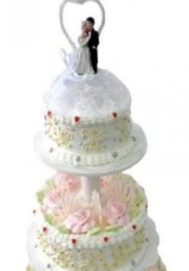 Свадебный торт С8 (Б36388) - Кондитерский цех Бисквитный Двор