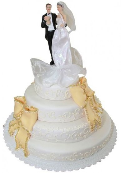 Свадебный торт С11 (Б36392) - Кондитерский цех Бисквитный Двор