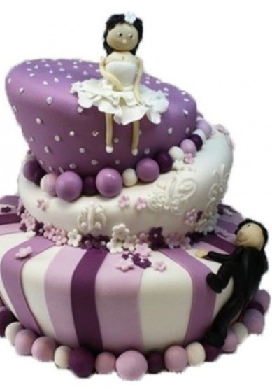 Торт на свадьбу С16 (Б36397) - Кондитерский цех Бисквитный Двор