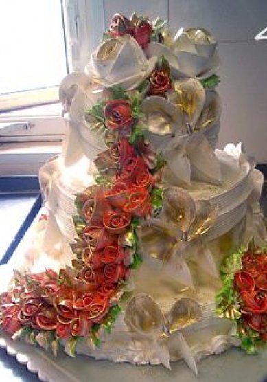 Свадебный торт Т36412 - Кондитерский комбинат ТорТини