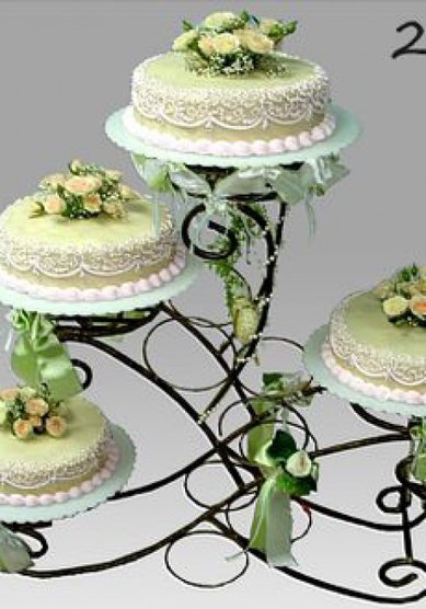 Торт на свадьбу Т36421 - Кондитерский комбинат ТорТини