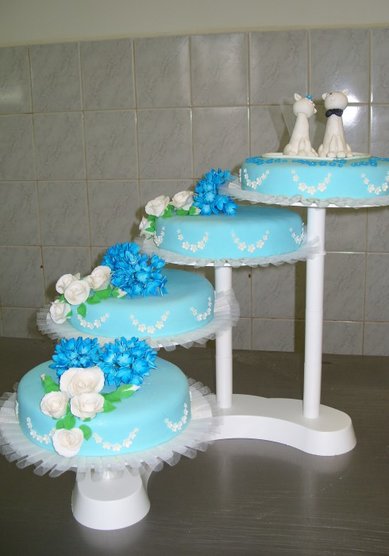 Свадебный торт З43348 - Кондитерское производство ЗАО ФАТУМ