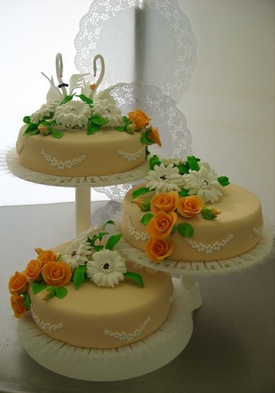 Свадебный торт З43356 - Кондитерское производство ЗАО ФАТУМ