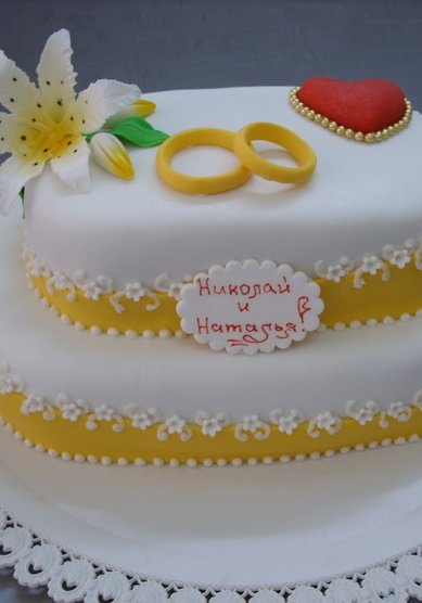 Свадебный торт З43364 - Кондитерское производство ЗАО ФАТУМ