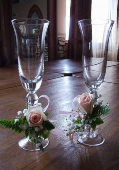 Аксессуар из цветов А5352 - Салон цветов Аллея цветов