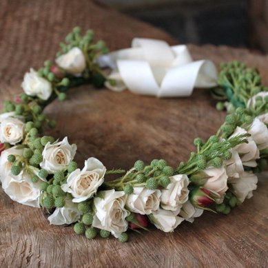 Аксессуар из цветов Ц7412 - Интернет-магазин Цветоград