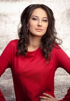 Cвадебная прическа Ю16020 с распущенными волосами