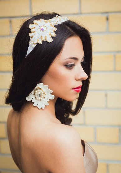 Свадебная прическа Е16345 - Стилист-визажист Елена Тарасевич