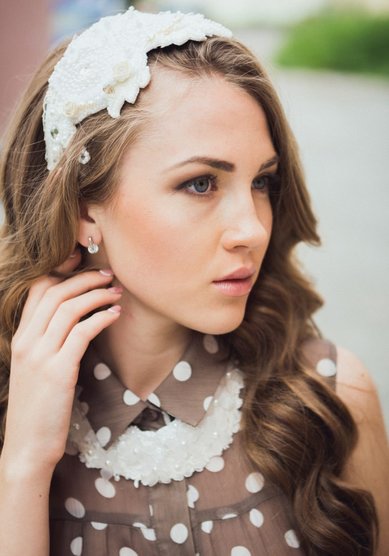 Прическа на свадьбу Е16346 - Стилист-визажист Елена Тарасевич