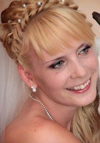 Прическа на свадьбу Д14874 - Стилист-визажист Даша