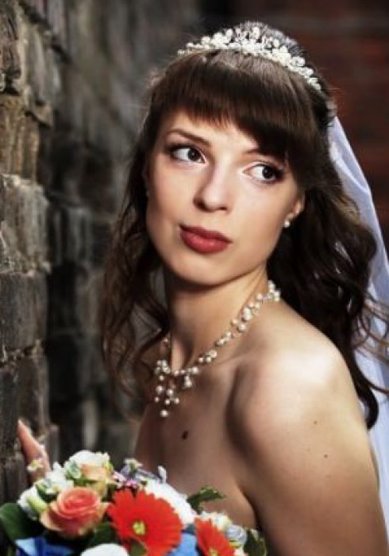 Прическа на свадьбу Д14876 - Стилист-визажист Даша