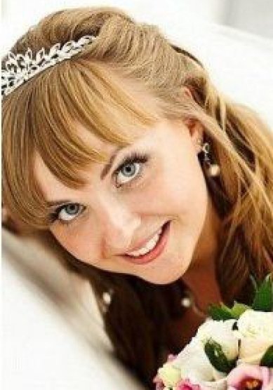 Прическа на свадьбу Д14878 - Стилист-визажист Даша