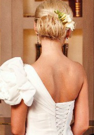 Прическа на свадьбу Е15362 - Стилист-визажист Елена Тарасевич