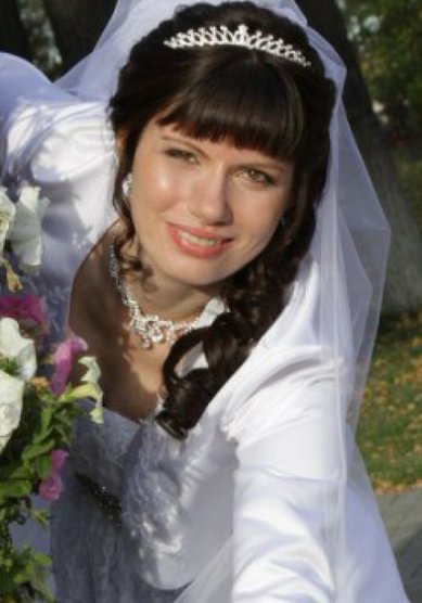 Прическа на свадьбу Е15366 - Стилист-визажист Елена Тарасевич