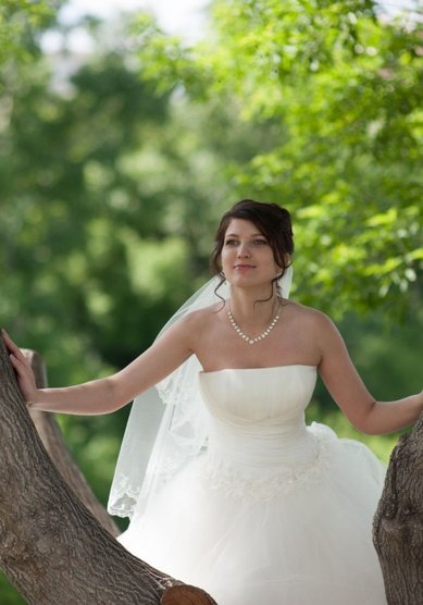 Прическа на свадьбу Е15738 - Стилист-визажист Елена Тарасевич