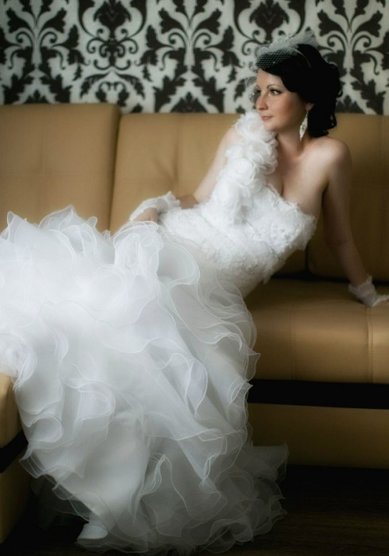 Прическа на свадьбу Е15740 - Стилист-визажист Елена Тарасевич