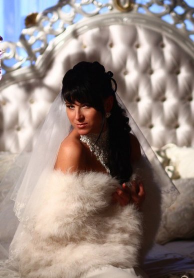 Свадебная прическа Е15741 - Стилист-визажист Елена Тарасевич