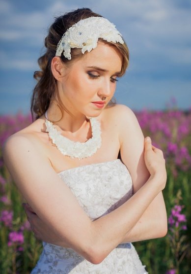 Прическа на свадьбу Е16344 - Стилист-визажист Елена Тарасевич