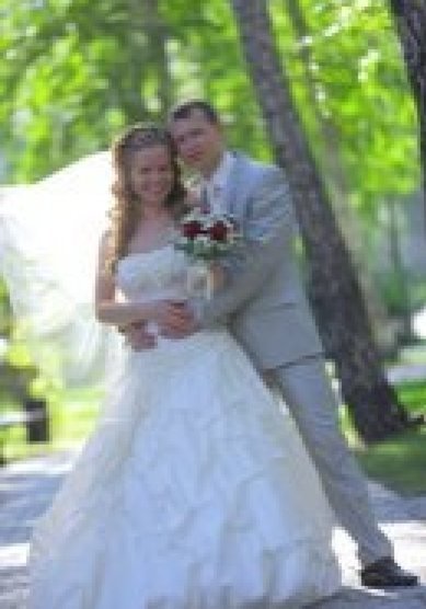 Прическа на свадьбу на длинные волосы (С19098) - Стилист-визажист Римма Сайфуллина