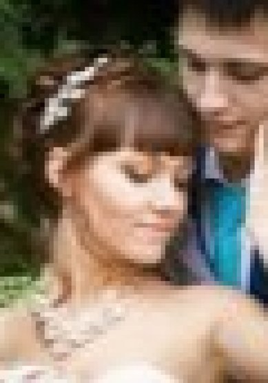 Прическа на свадьбу на средние волосы (С19106) - Стилист-визажист Римма Сайфуллина