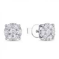 Обручальное кольцо E2011-1851360BD-М8119 из белого золота, гладкое