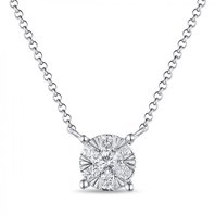 Обручальное кольцо N2011-1851489DD-М8124 из белого золота, гладкое