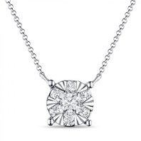 Обручальное кольцо N2011-1851491DD-М8126 из белого золота, гладкое