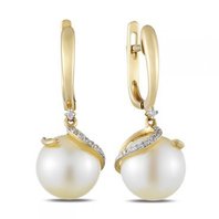 Обручальное кольцо E108-1982353CP-М8165 из красного золота, гладкое