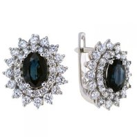 Обручальное кольцо E108-135285CQQ65SE-М8179 из белого золота, гладкое