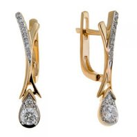 Обручальное кольцо E108-1981960CD-М8183 из красного золота, гладкое