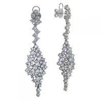 Обручальное кольцо E767-E05871-М8193 из белого золота, гладкое