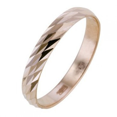 Обручальное кольцо М10160 - Ювелирный бренд Московский ювелирный завод