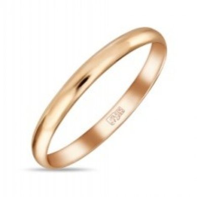 Обручальное кольцо R01-R-040-200-М13459 - Ювелирный бренд Московский ювелирный завод