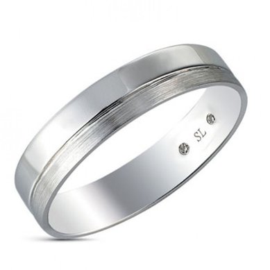 Обручальное кольцо 11753-S3599 - Ювелирный салон SUNLIGHT