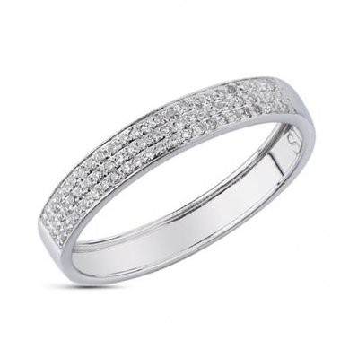 Обручальное кольцо 14348-S3601 - Ювелирный салон SUNLIGHT