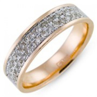 Обручальное кольцо R01-108-101372-М3632 - Ювелирный бренд Московский ювелирный завод