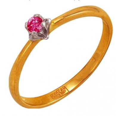 Обручальное кольцо 146713Р-Ю3663 - Ювелирный салон Ювелирный магазин 585