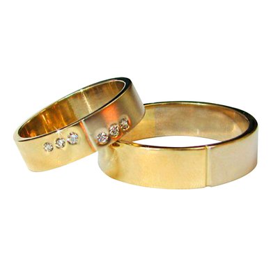 Обручальные кольца G6349 - Ювелирная мастерская Gemmarii