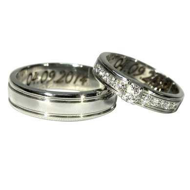 Обручальные кольца G6383 - Ювелирная мастерская Gemmarii