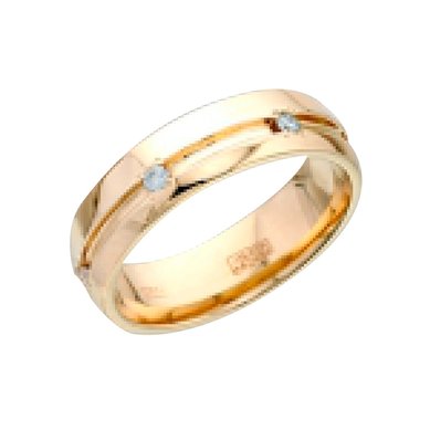 Обручальное кольцо З6586 - Ювелирный салон Золото Платина