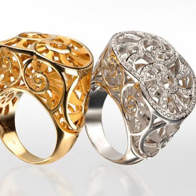 Обручальное кольцо G6853 - Ювелирная мастерская Gemmarii