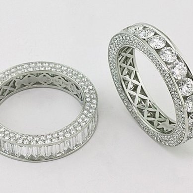 Обручальное кольцо G6855 - Ювелирная мастерская Gemmarii