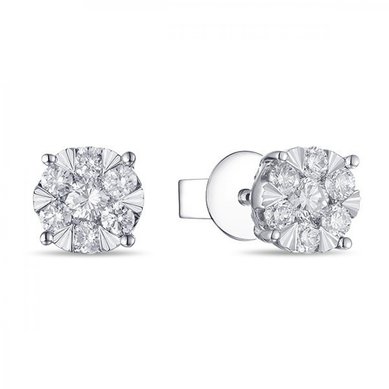 Серьги E2011-1851353BD-М8114 - Ювелирный бренд Московский ювелирный завод