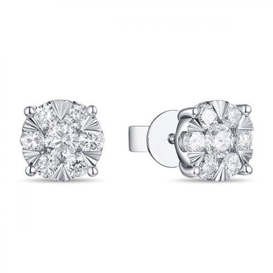 Серьги E2011-1851354BD-М8115 - Ювелирный бренд Московский ювелирный завод