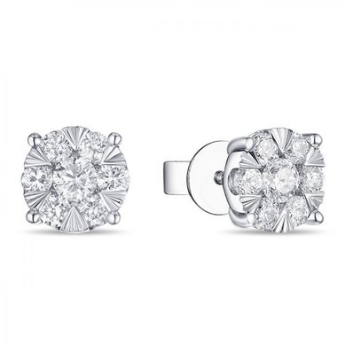 Серьги E2011-1851355BD-М8116 - Ювелирный бренд Московский ювелирный завод