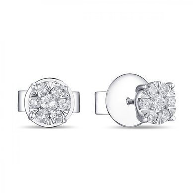 Серьги E2011-1851358BXD-R17-М8118 - Ювелирный бренд Московский ювелирный завод